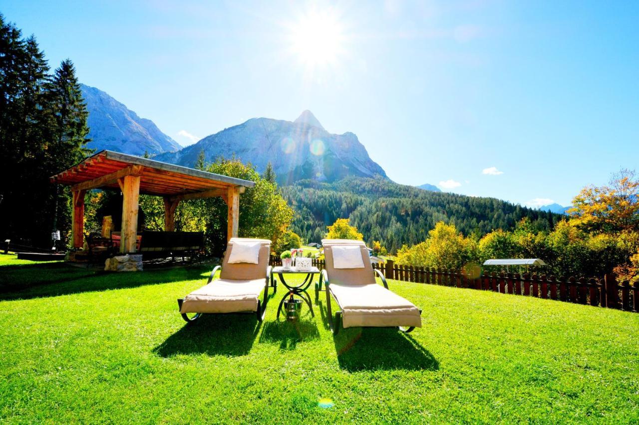Ferienwohnung Der Trueferhof Ehrwald Exterior foto