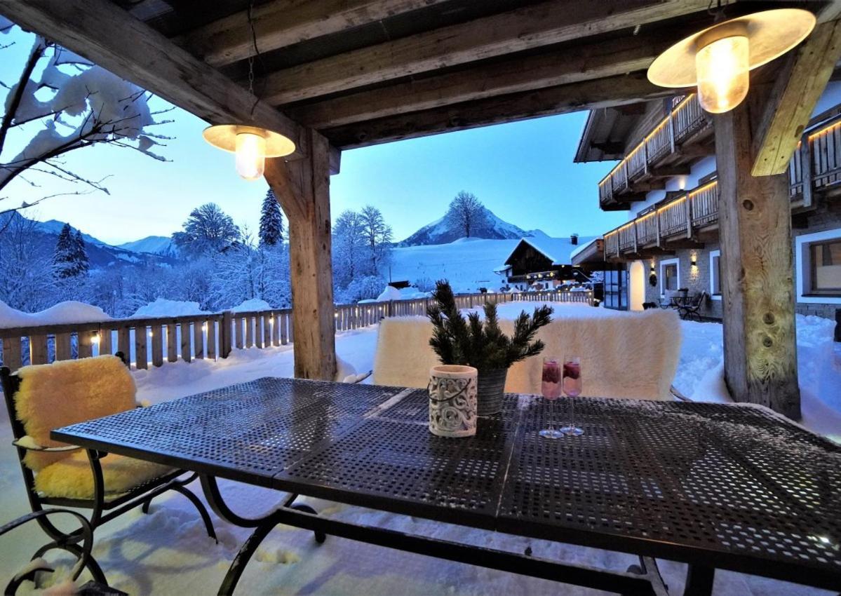 Ferienwohnung Der Trueferhof Ehrwald Exterior foto