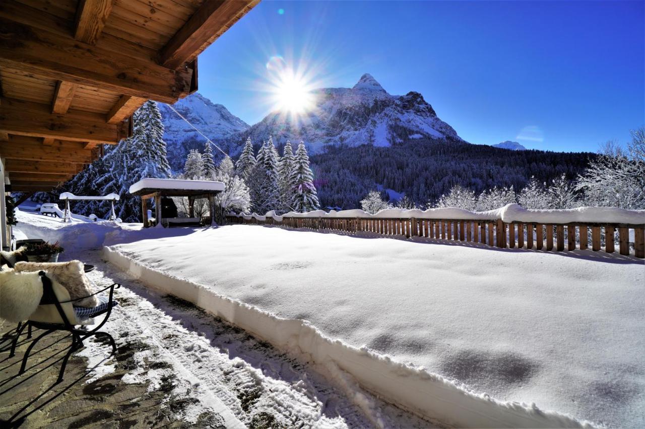 Ferienwohnung Der Trueferhof Ehrwald Exterior foto